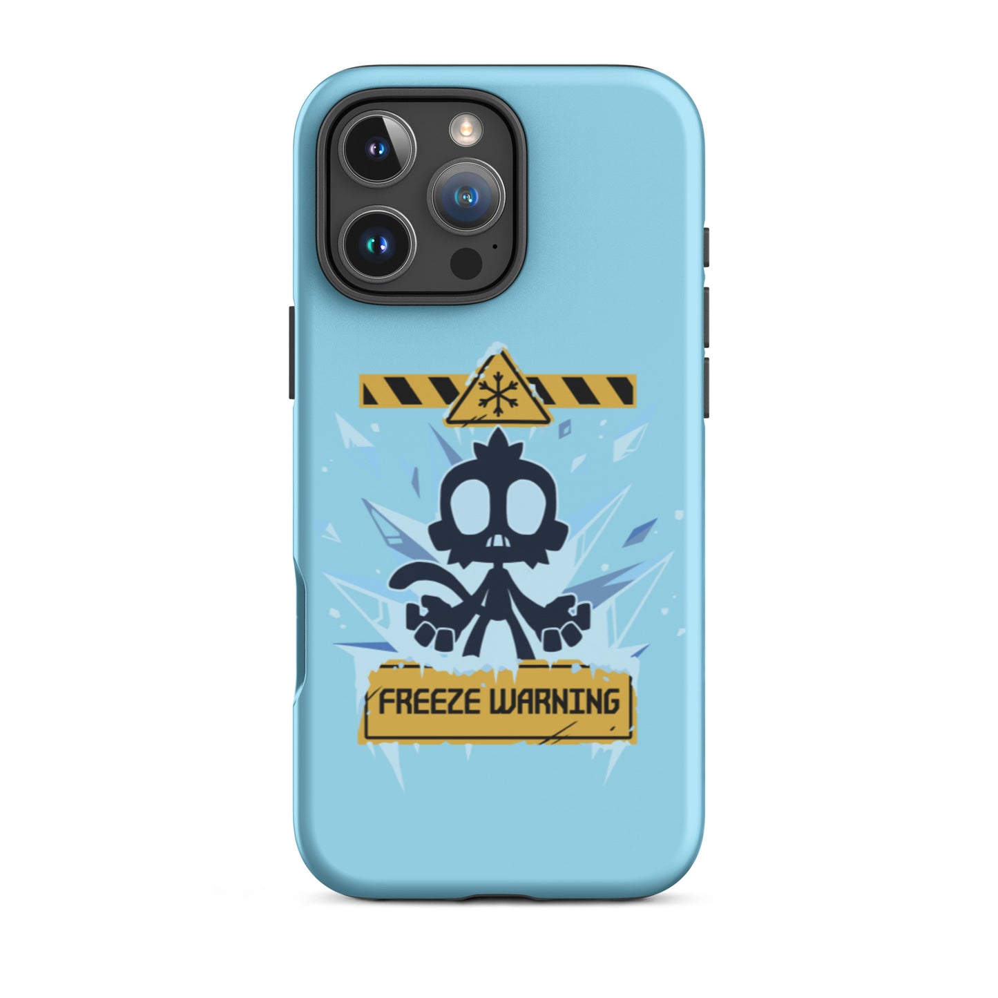 Freeze Warning iPhone Case (Tough)