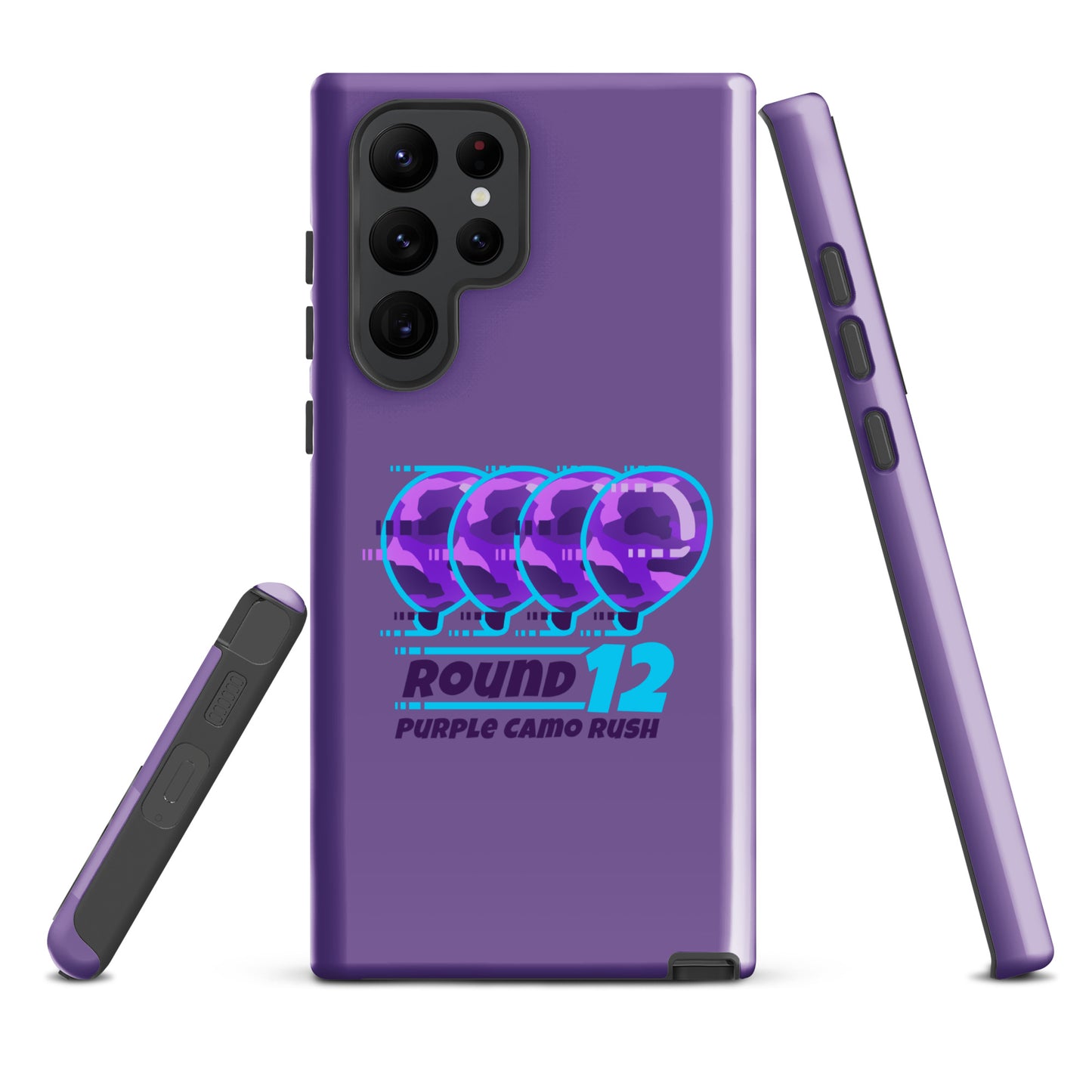 Purple Camo Rush Samsung® Case (Tough)