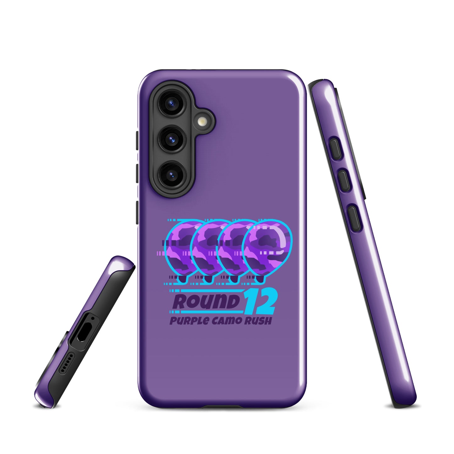 Purple Camo Rush Samsung® Case (Tough)