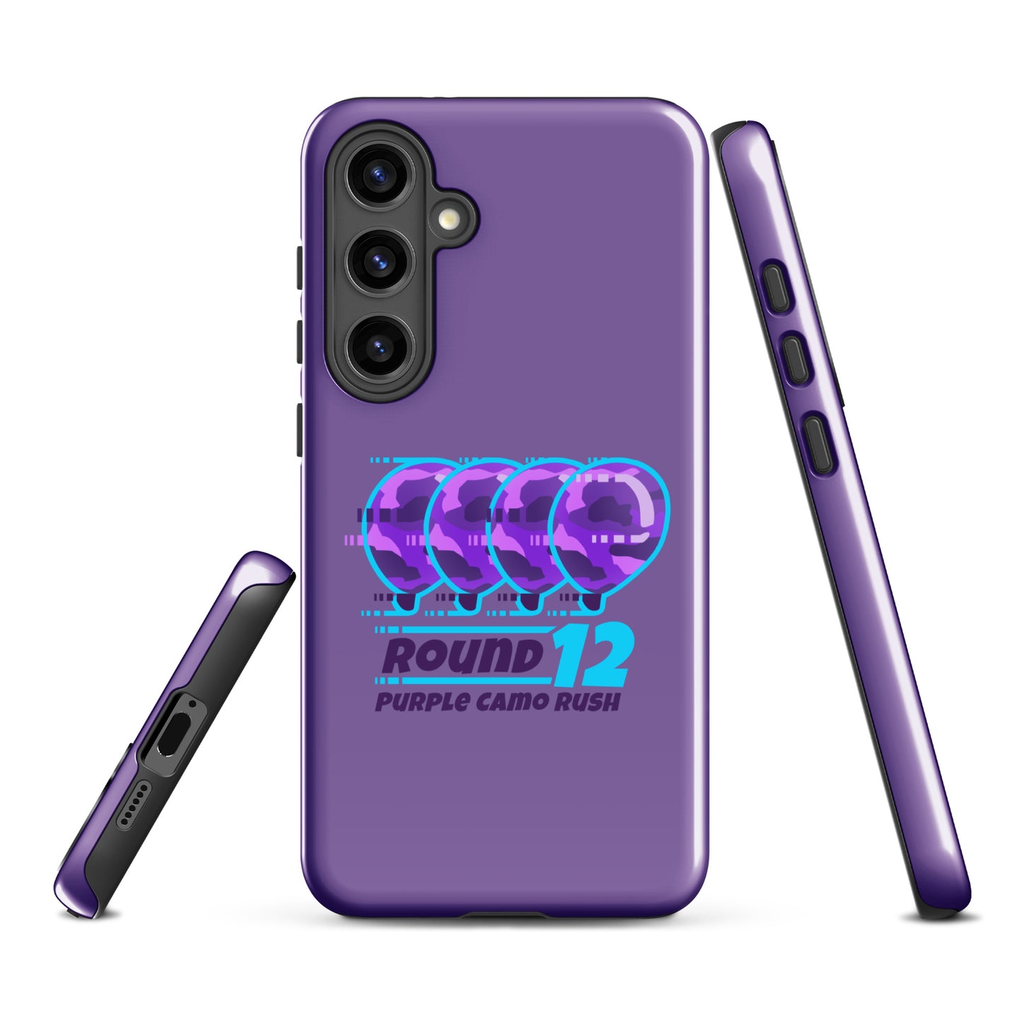 Purple Camo Rush Samsung® Case (Tough)