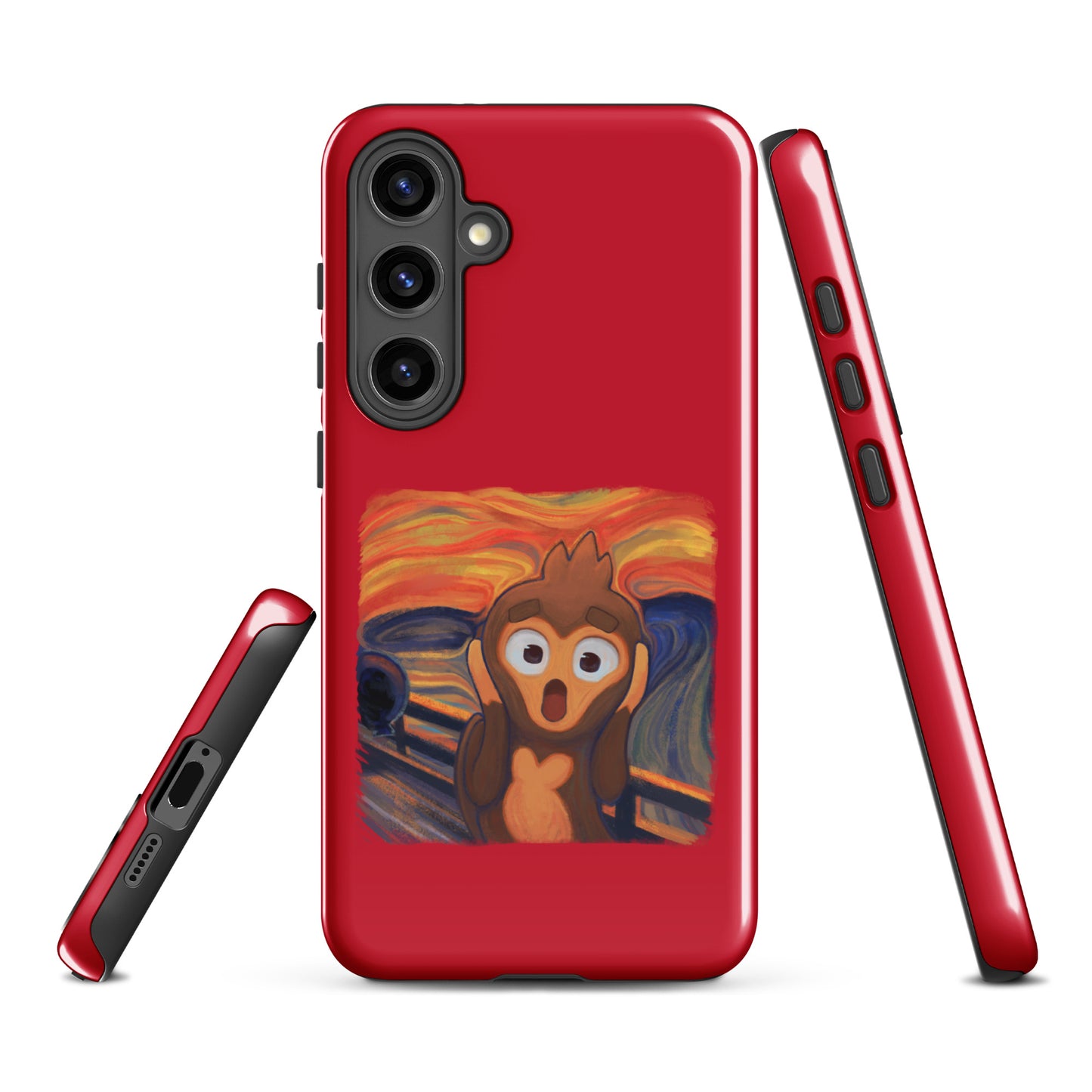 Screaming Monkey Samsung® Case (Tough)