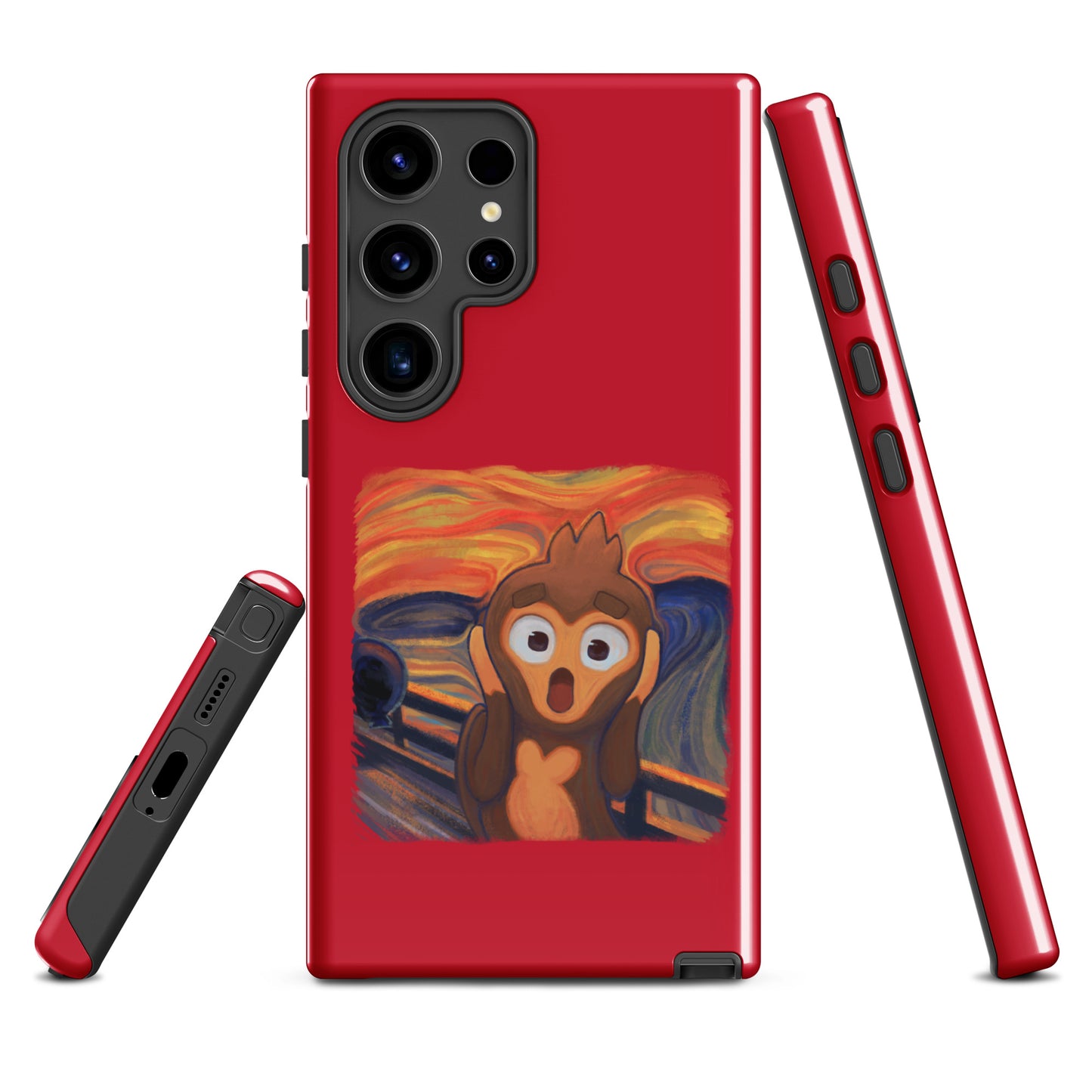 Screaming Monkey Samsung® Case (Tough)