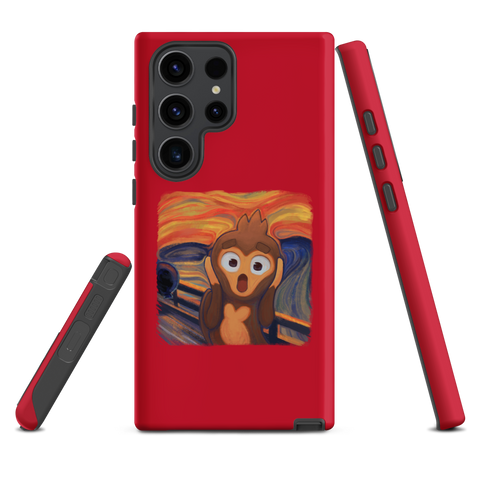 Screaming Monkey Samsung® Case (Tough)