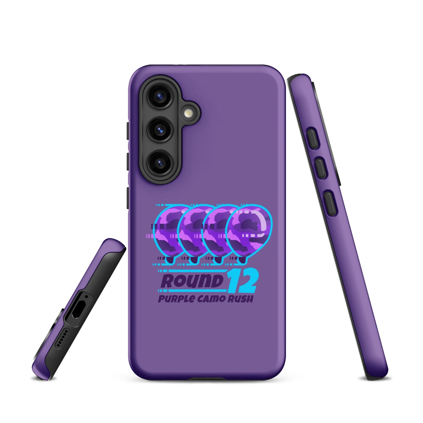 Purple Camo Rush Samsung® Case (Tough)