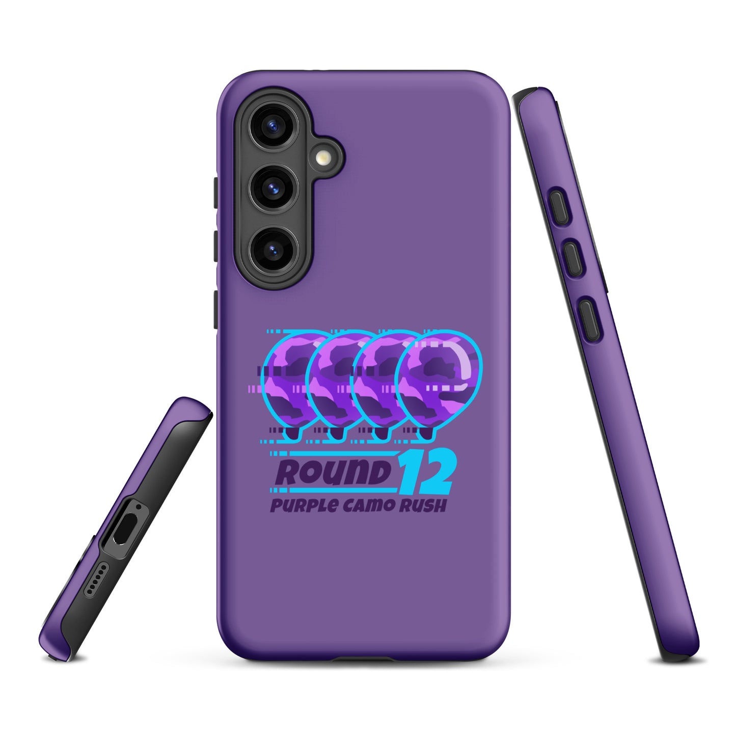 Purple Camo Rush Samsung® Case (Tough)