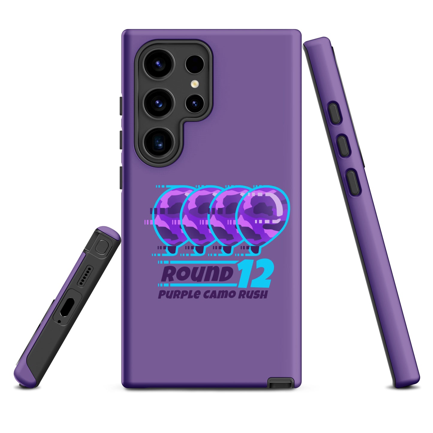 Purple Camo Rush Samsung® Case (Tough)