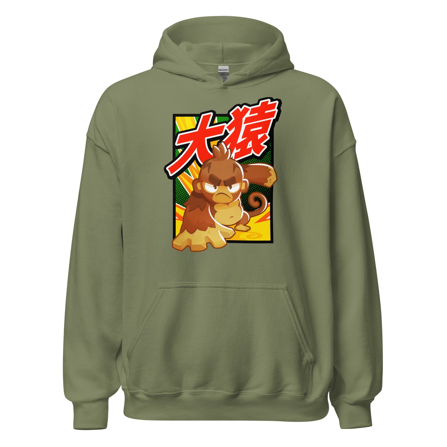 Big Monkey 大猿 Hoodie (Unisex Gildan DTF)