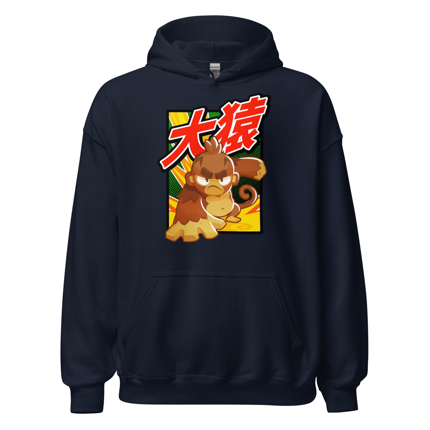 Big Monkey 大猿 Hoodie (Unisex Gildan DTF)