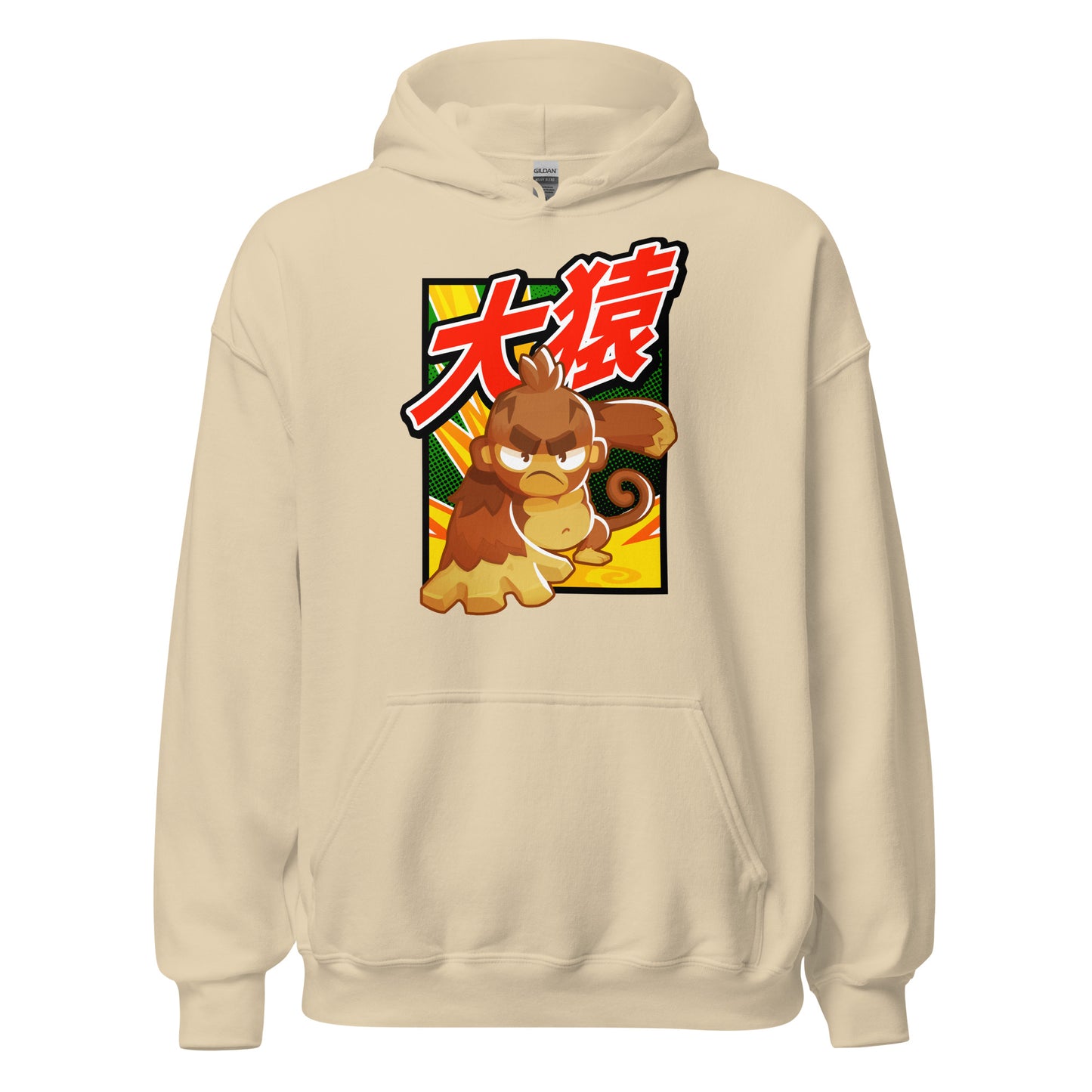 Big Monkey 大猿 Hoodie (Unisex Gildan DTF)