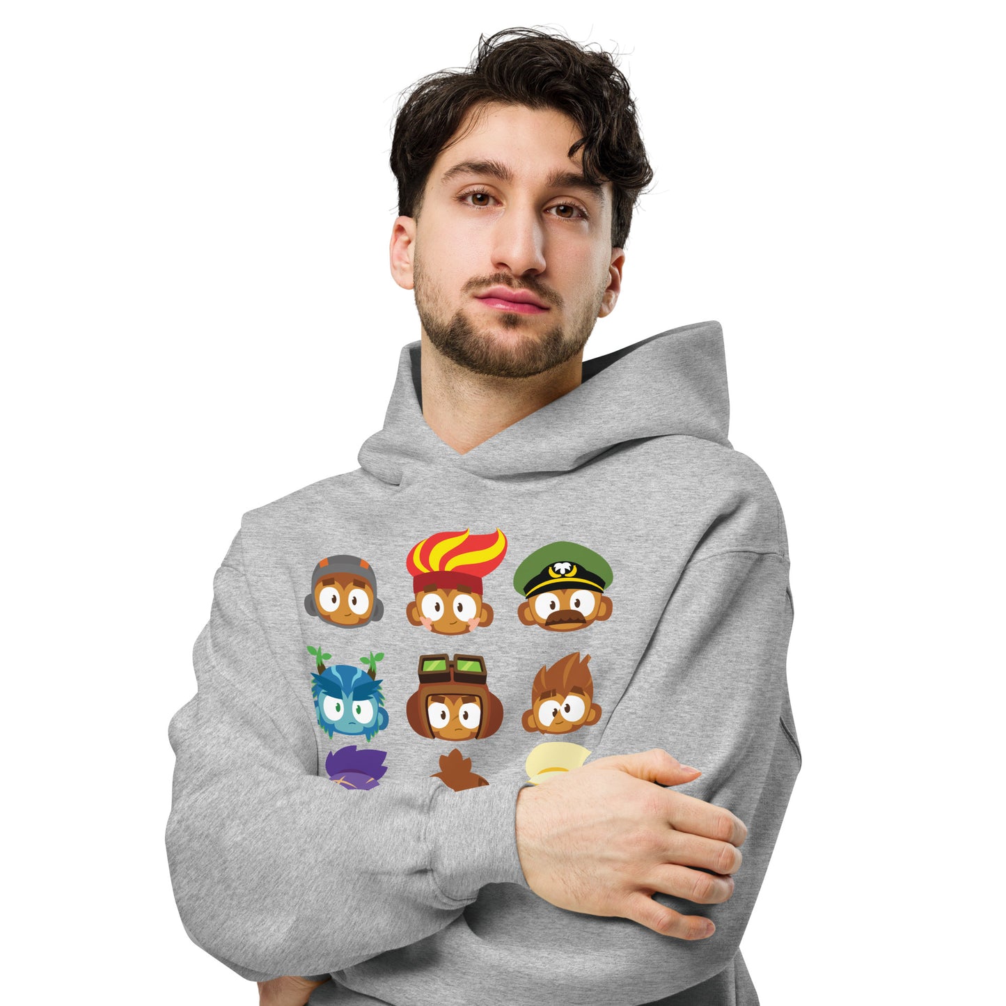 Hero Heads Premium Oversized Hoodie (Unisex)