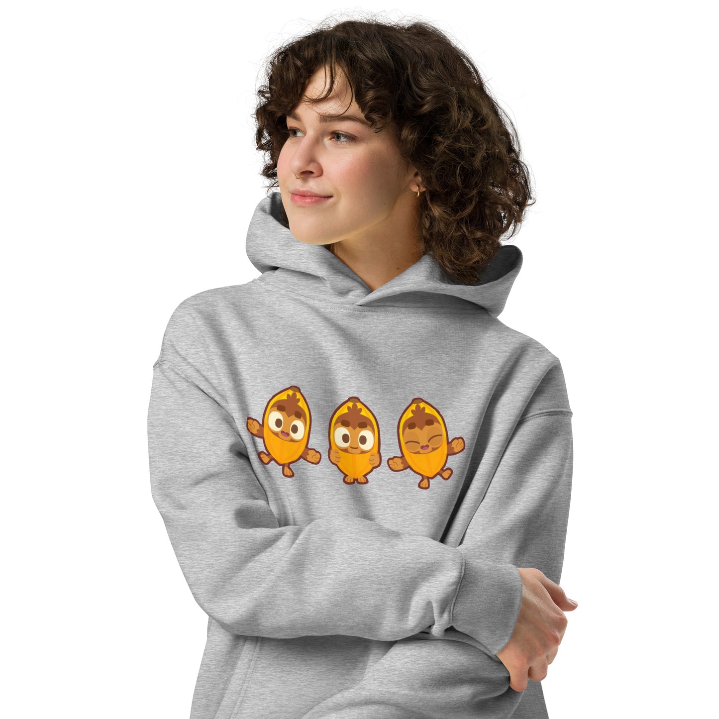 Banana Monkey Premium Oversized Hoodie (Unisex)