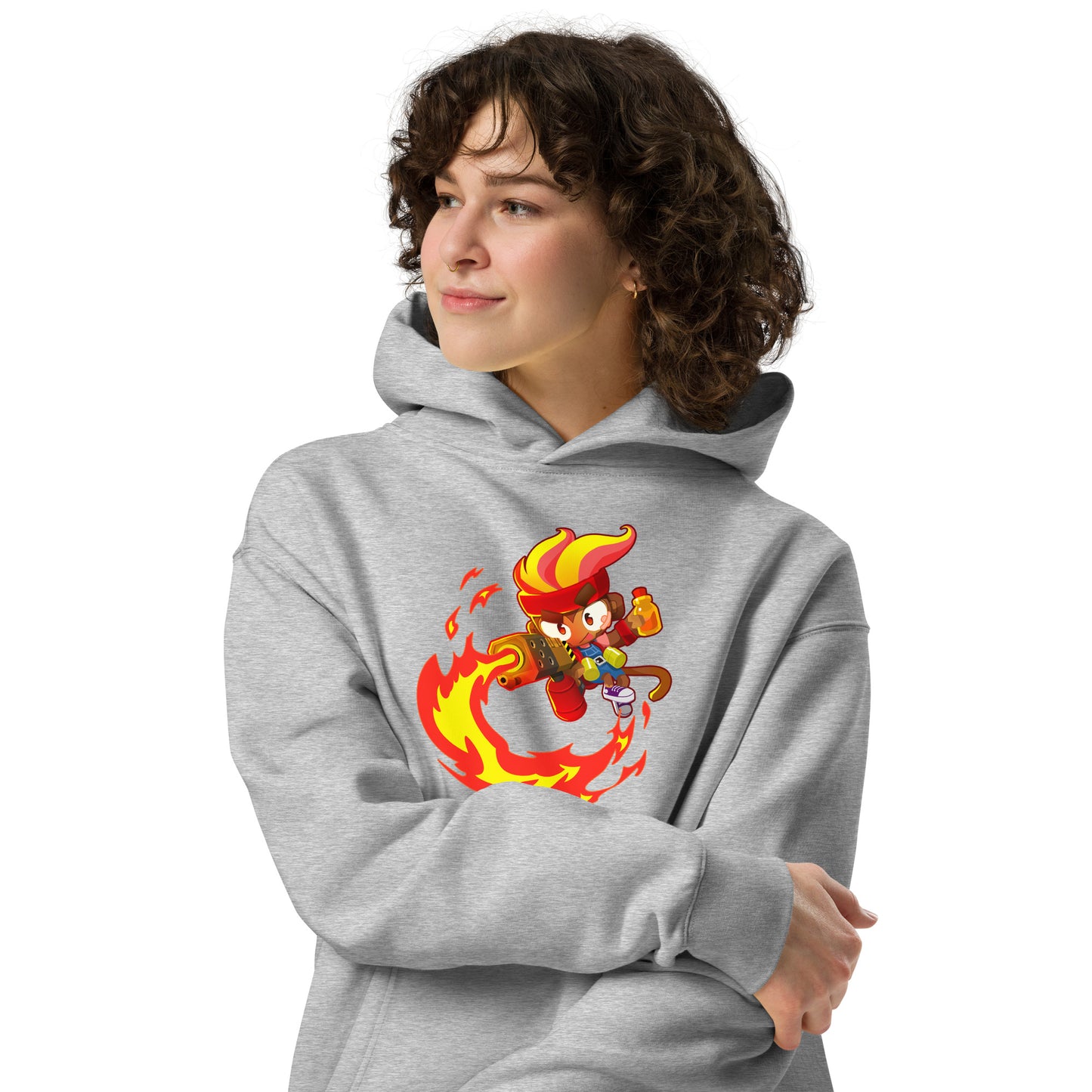 Gwendolin Fire Premium Oversized Hoodie (Unisex)