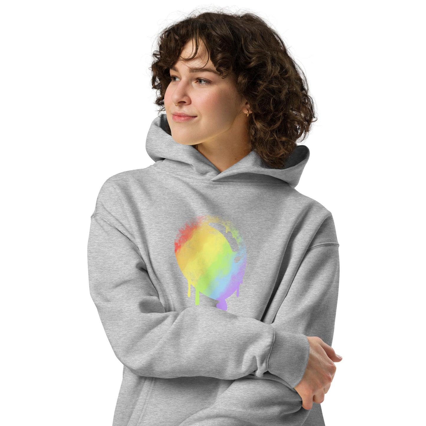 Bloon Spray Paint Premium Oversized Hoodie (Unisex)