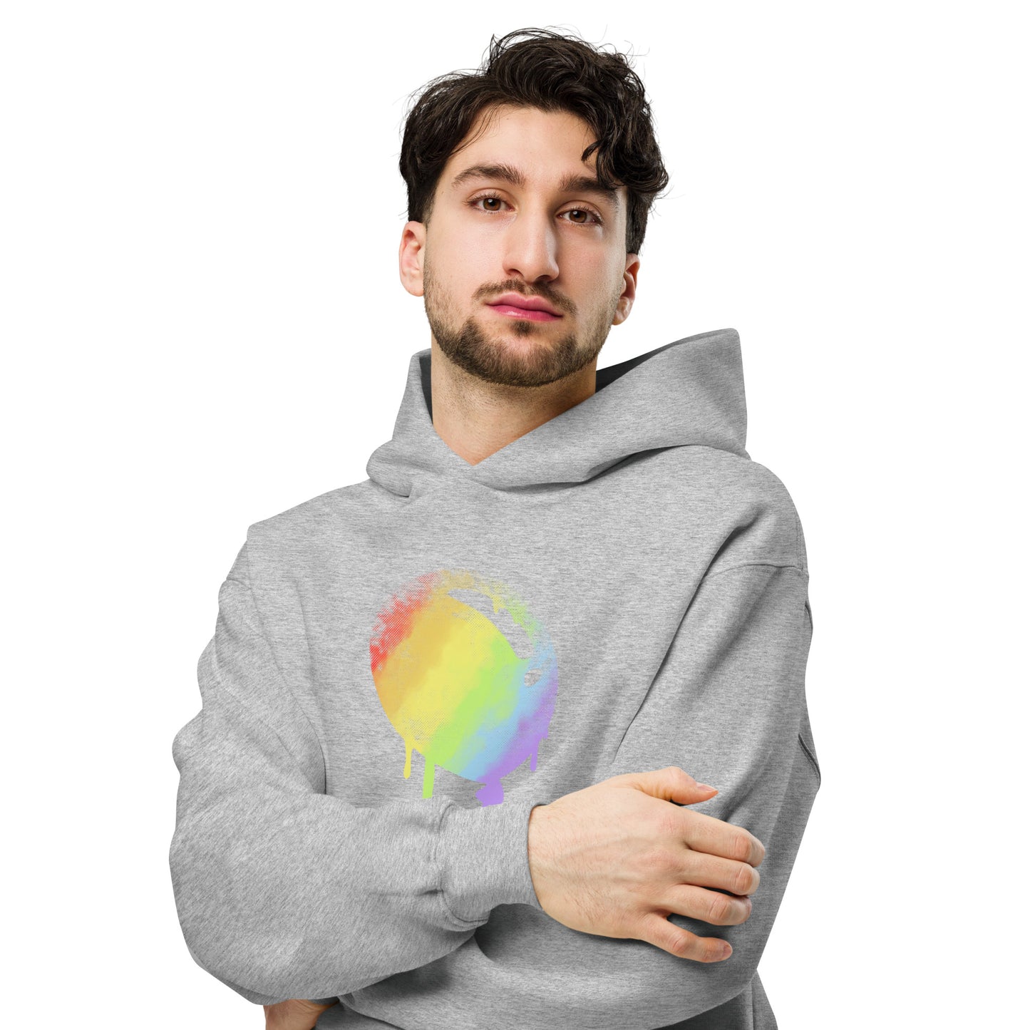 Bloon Spray Paint Premium Oversized Hoodie (Unisex)