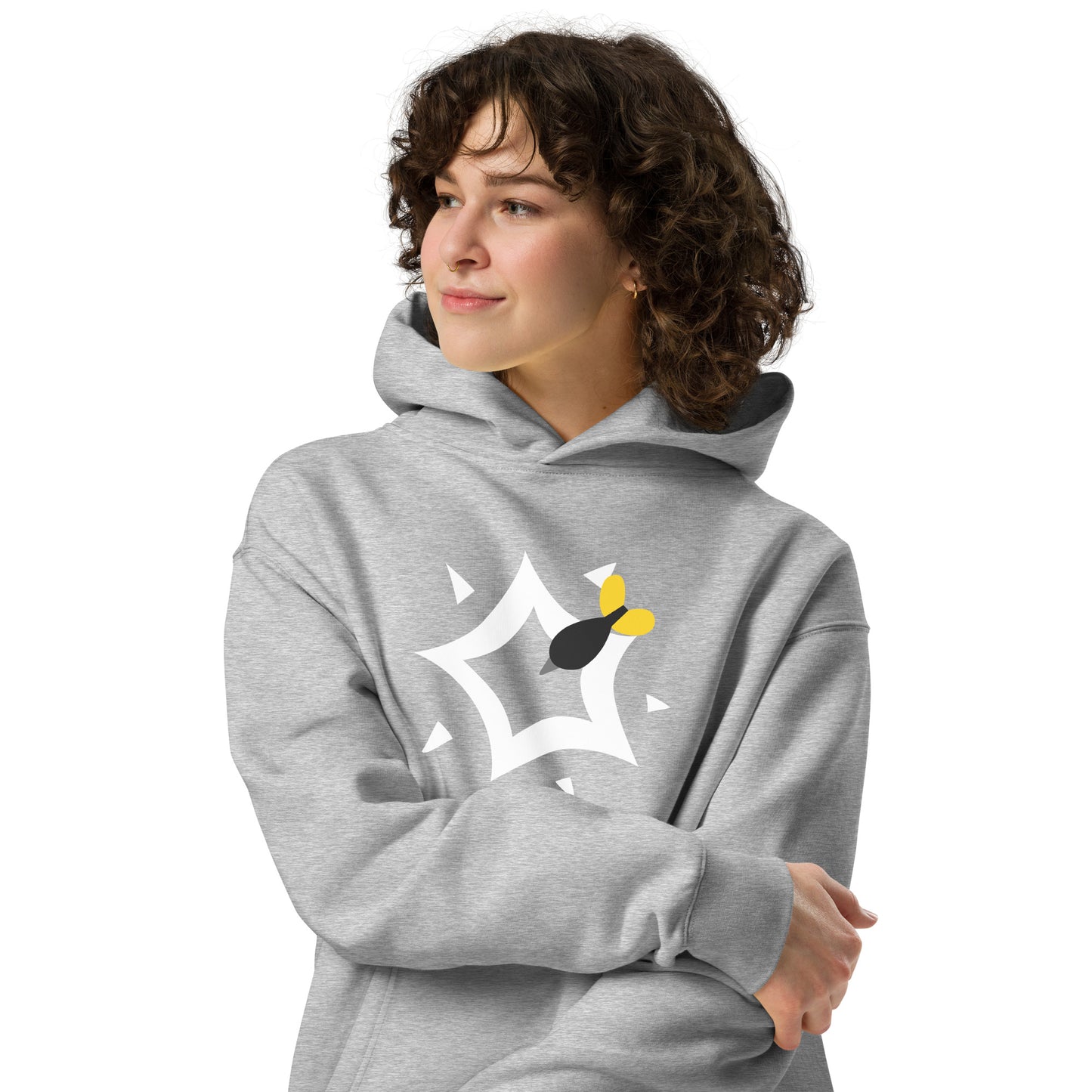 Dart Pop Premium Oversized Hoodie (Unisex)