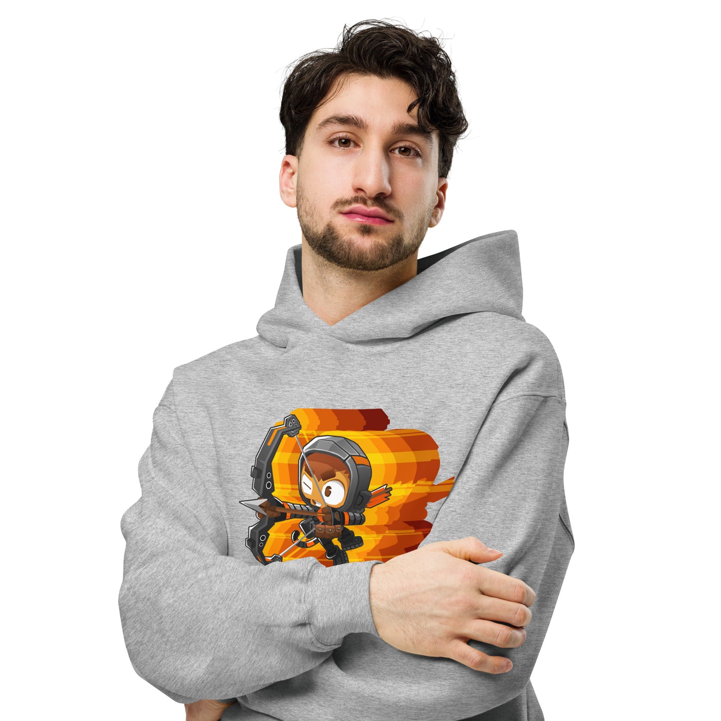 Retro Quincy Premium Oversized Hoodie (Unisex)