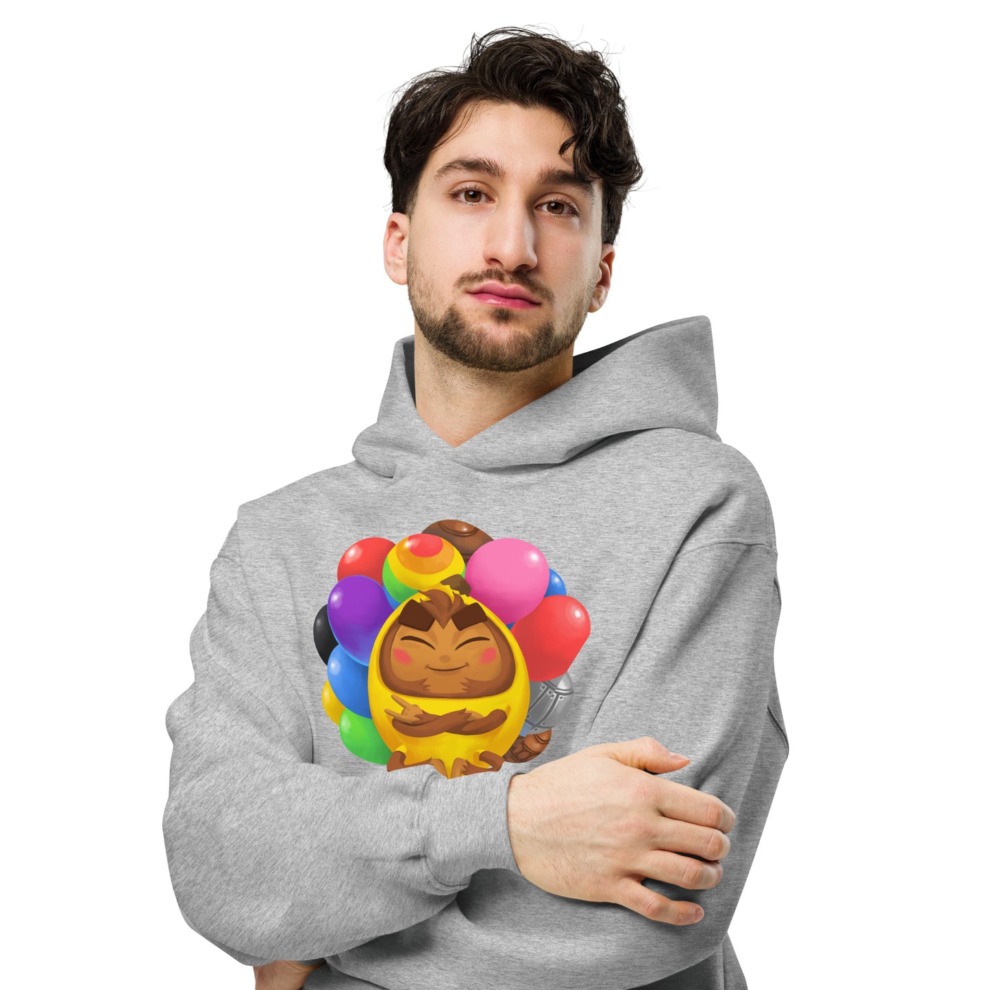 Cool Banana Monkey Premium Oversized Hoodie (Unisex)