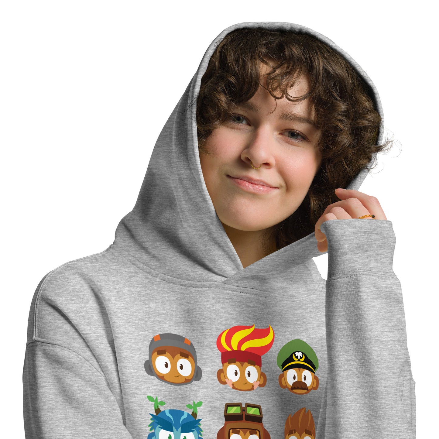 Hero Heads Premium Oversized Hoodie (Unisex)