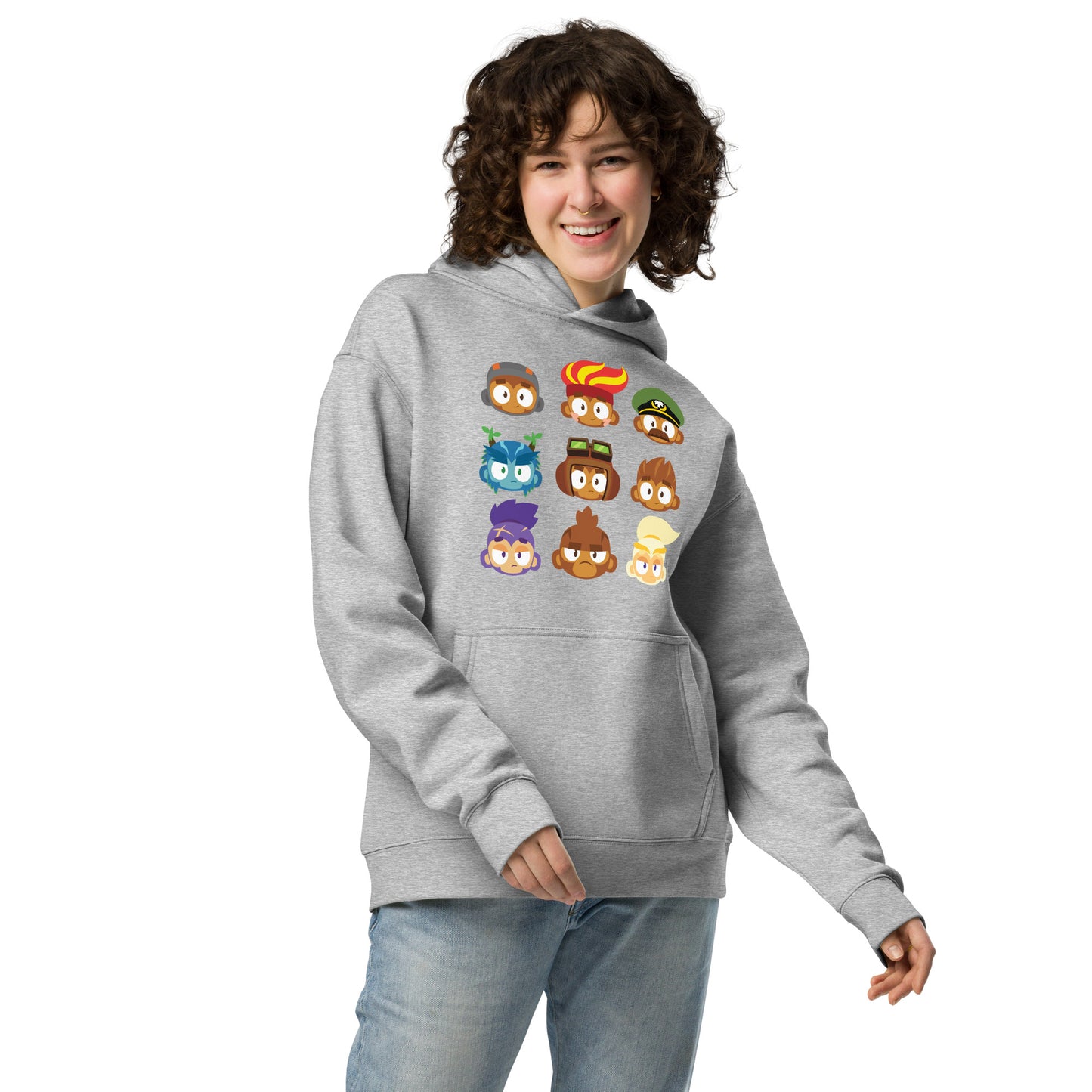 Hero Heads Premium Oversized Hoodie (Unisex)