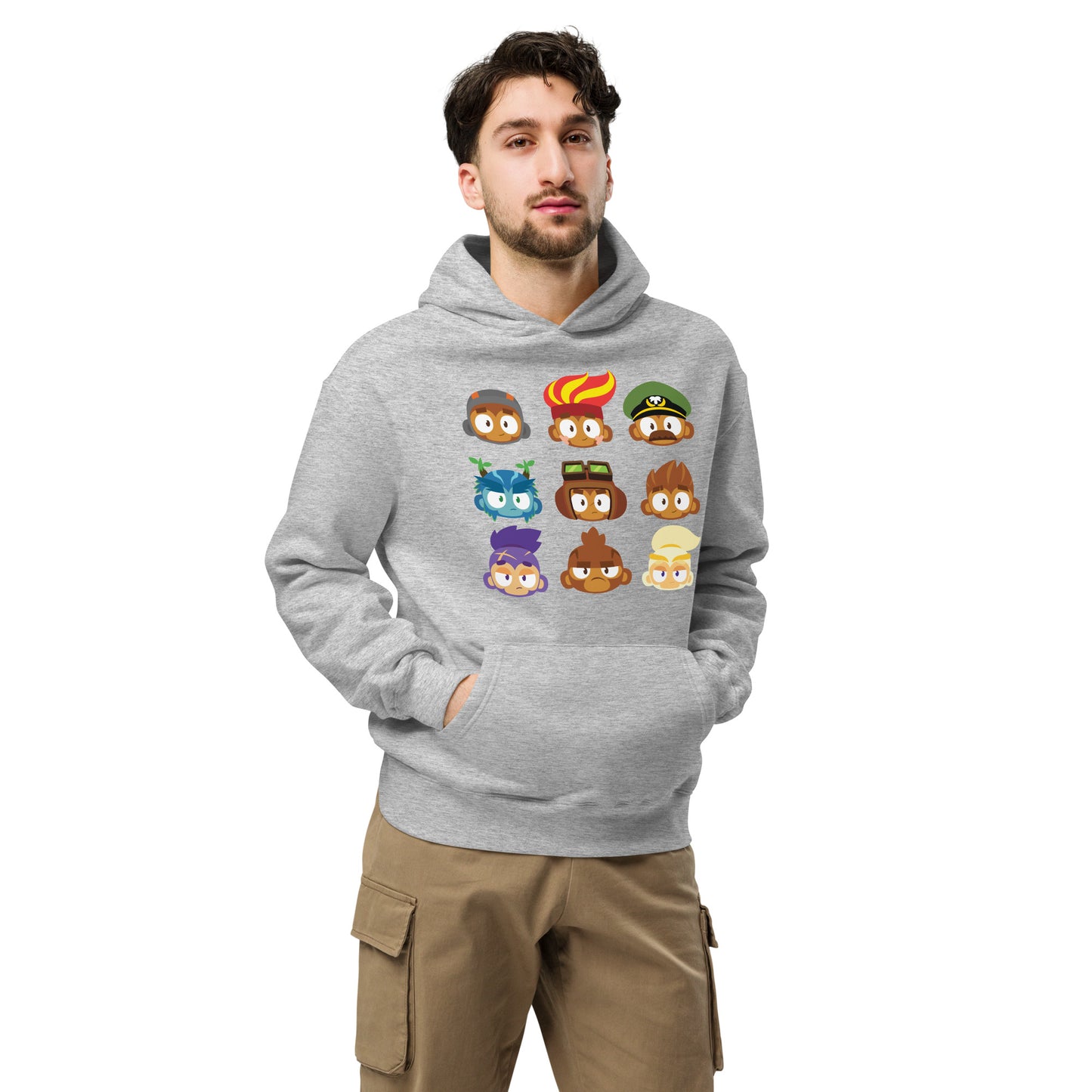 Hero Heads Premium Oversized Hoodie (Unisex)