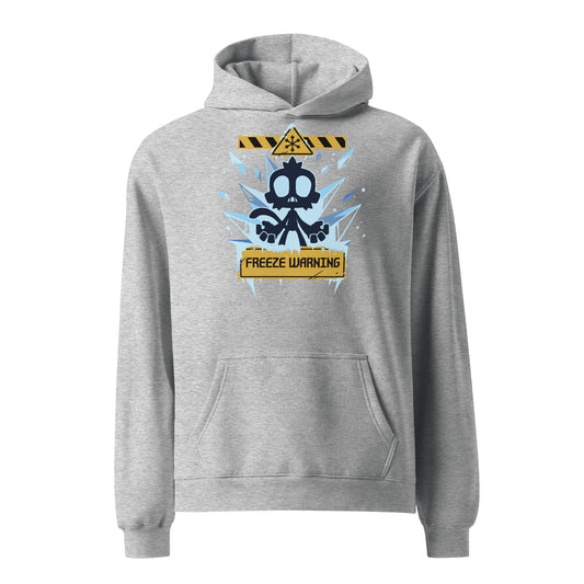 Freeze Warning Premium Oversized Hoodie (Unisex)