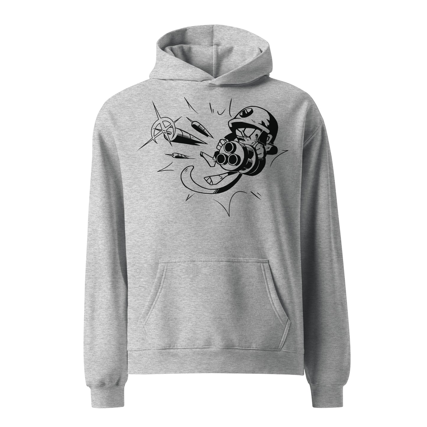 Comic Style Dartling Premium Oversized Hoodie (Unisex)