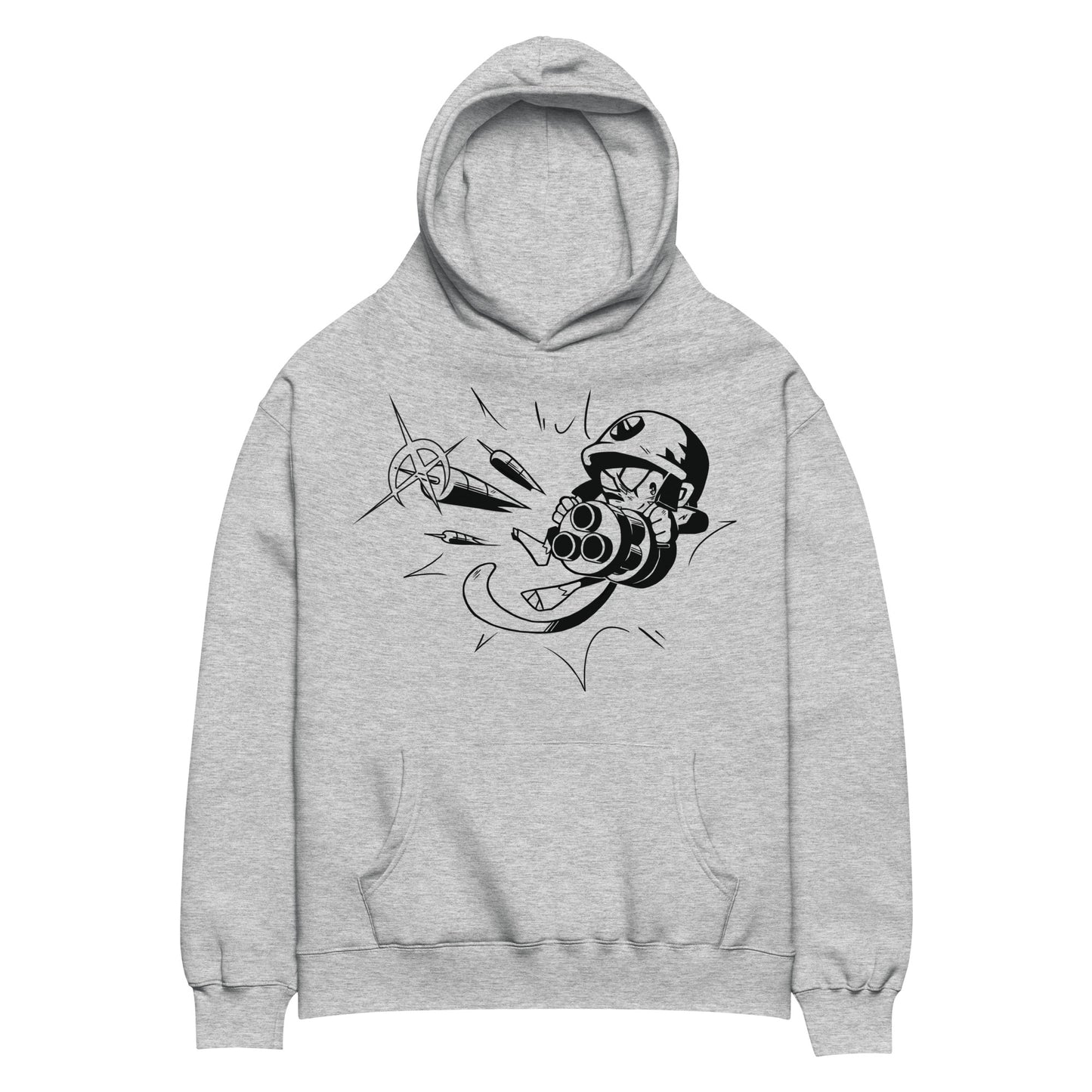 Comic Style Dartling Premium Oversized Hoodie (Unisex)