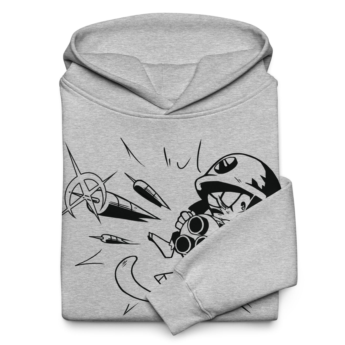 Comic Style Dartling Premium Oversized Hoodie (Unisex)