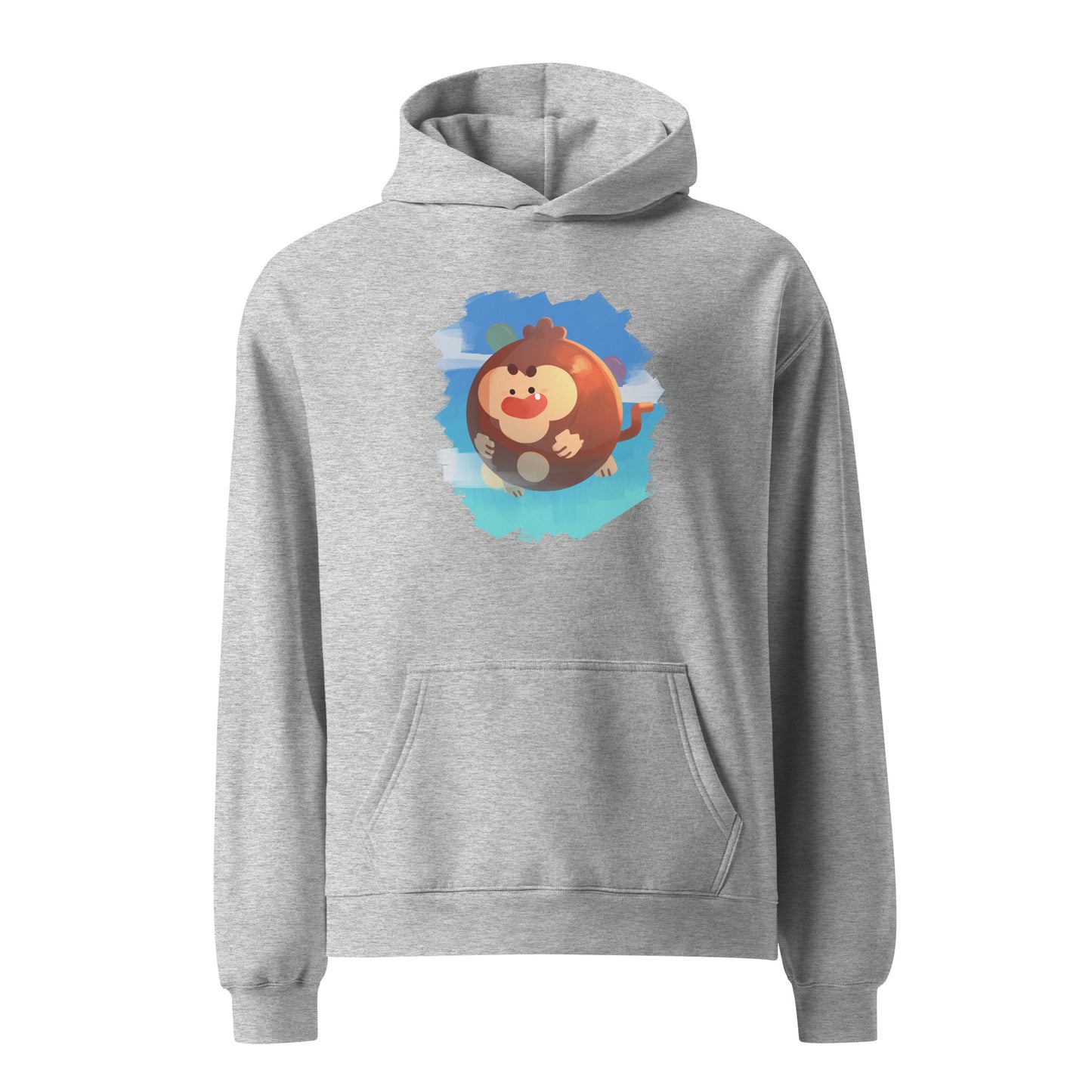 Round Monkey Premium Oversized Hoodie (Unisex)