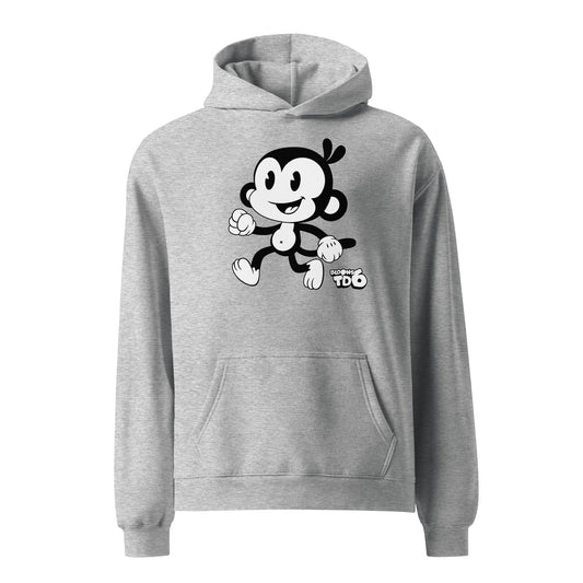 Retro Monkey Premium Oversized Hoodie (Unisex)