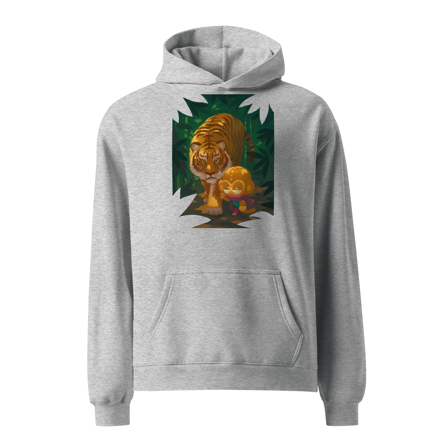 Tiger and Psi Premium Oversized Hoodie (Unisex)