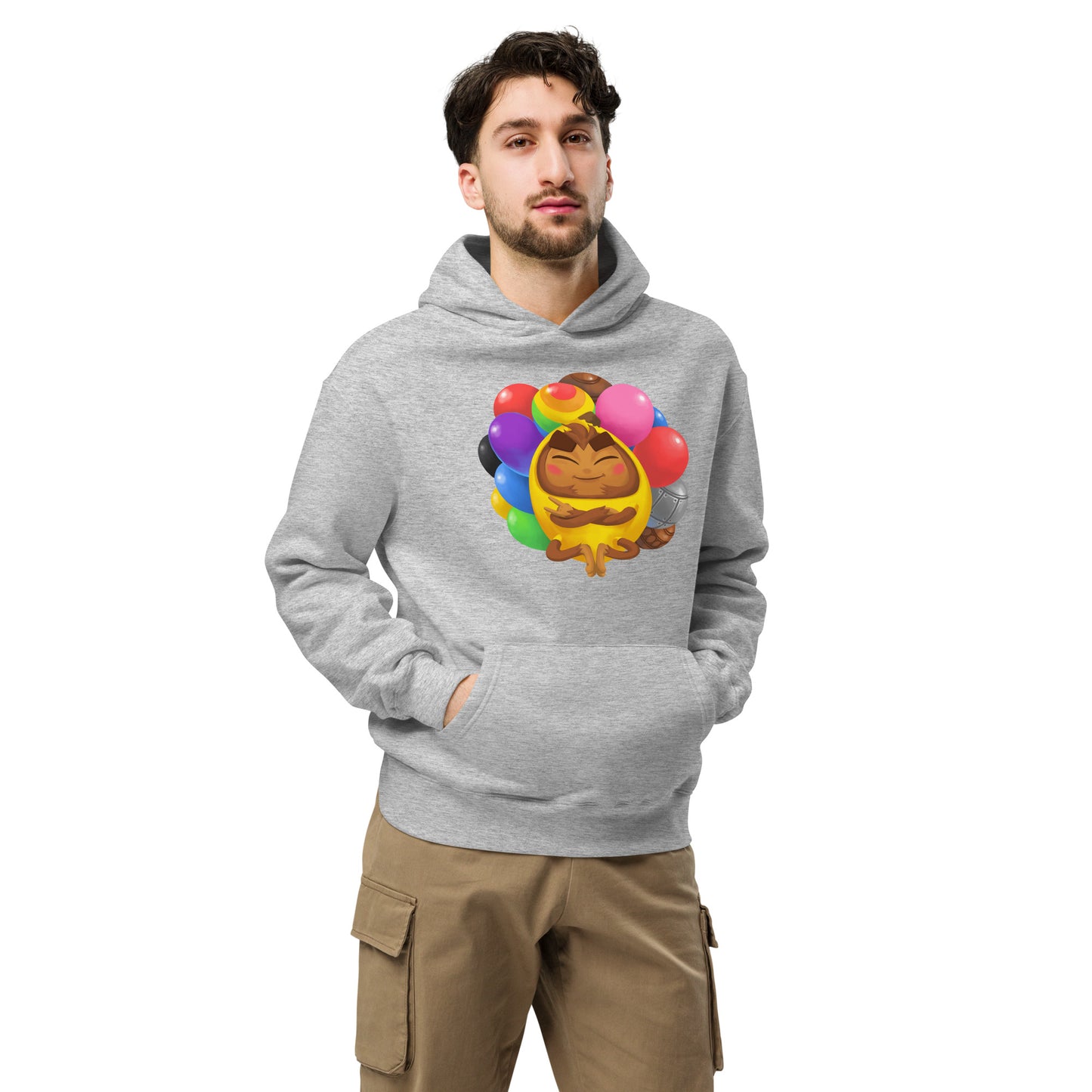 Cool Banana Monkey Premium Oversized Hoodie (Unisex)