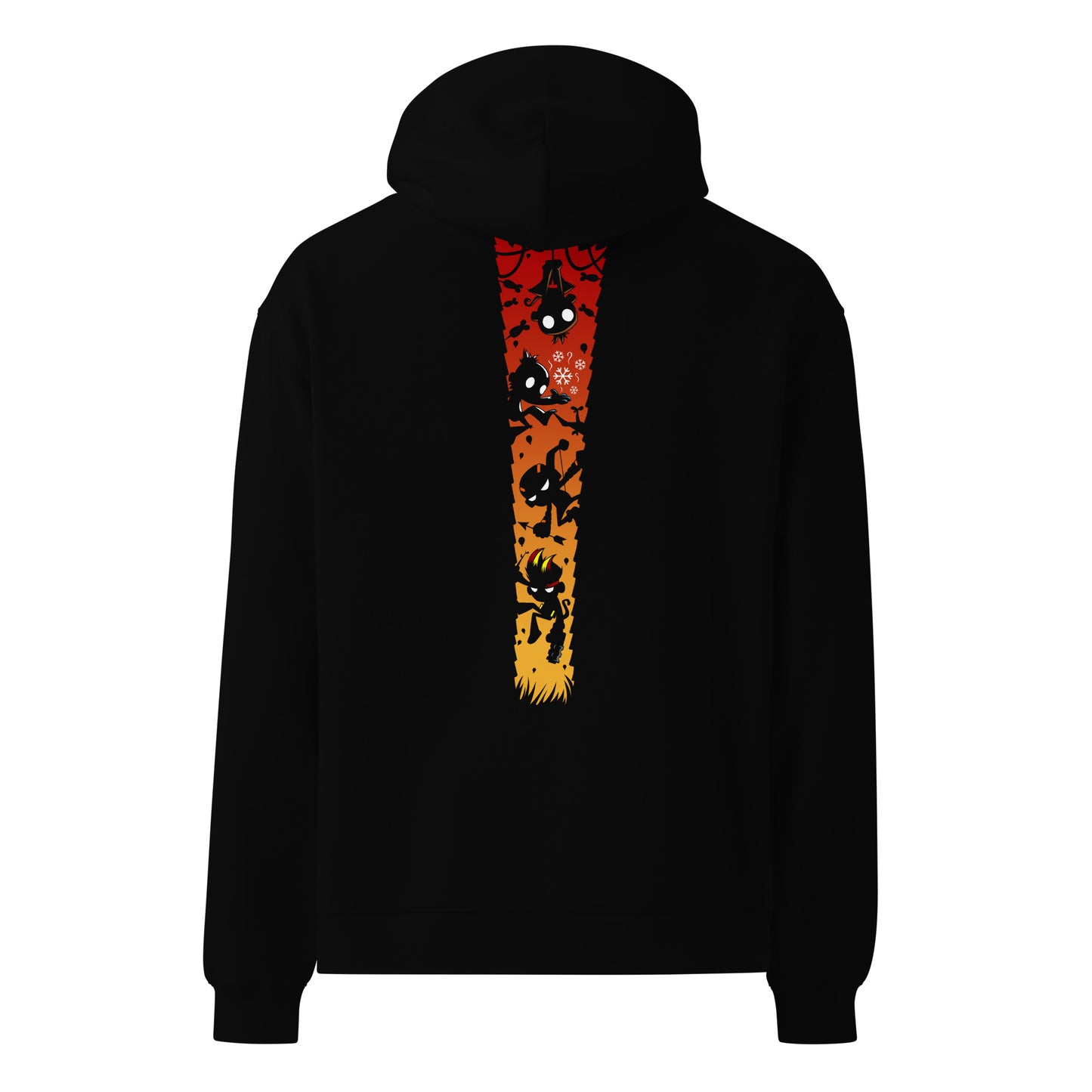 Monkey Ambush Premium Oversized Hoodie - Back Print (Unisex)