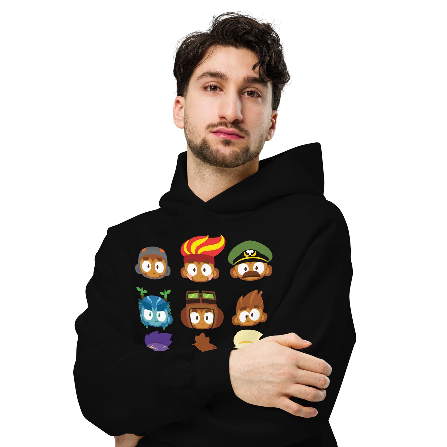 Hero Heads Premium Oversized Hoodie (Unisex)