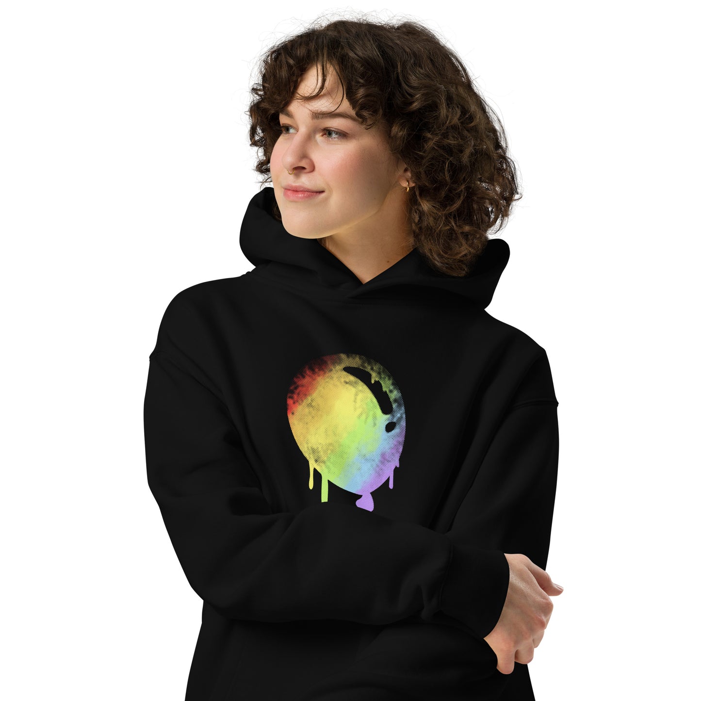 Bloon Spray Paint Premium Oversized Hoodie (Unisex)