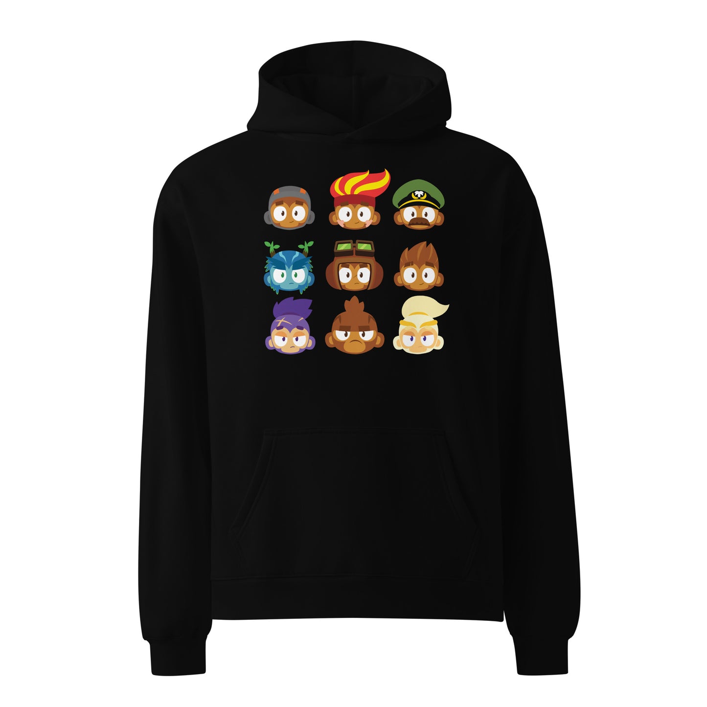 Hero Heads Premium Oversized Hoodie (Unisex)