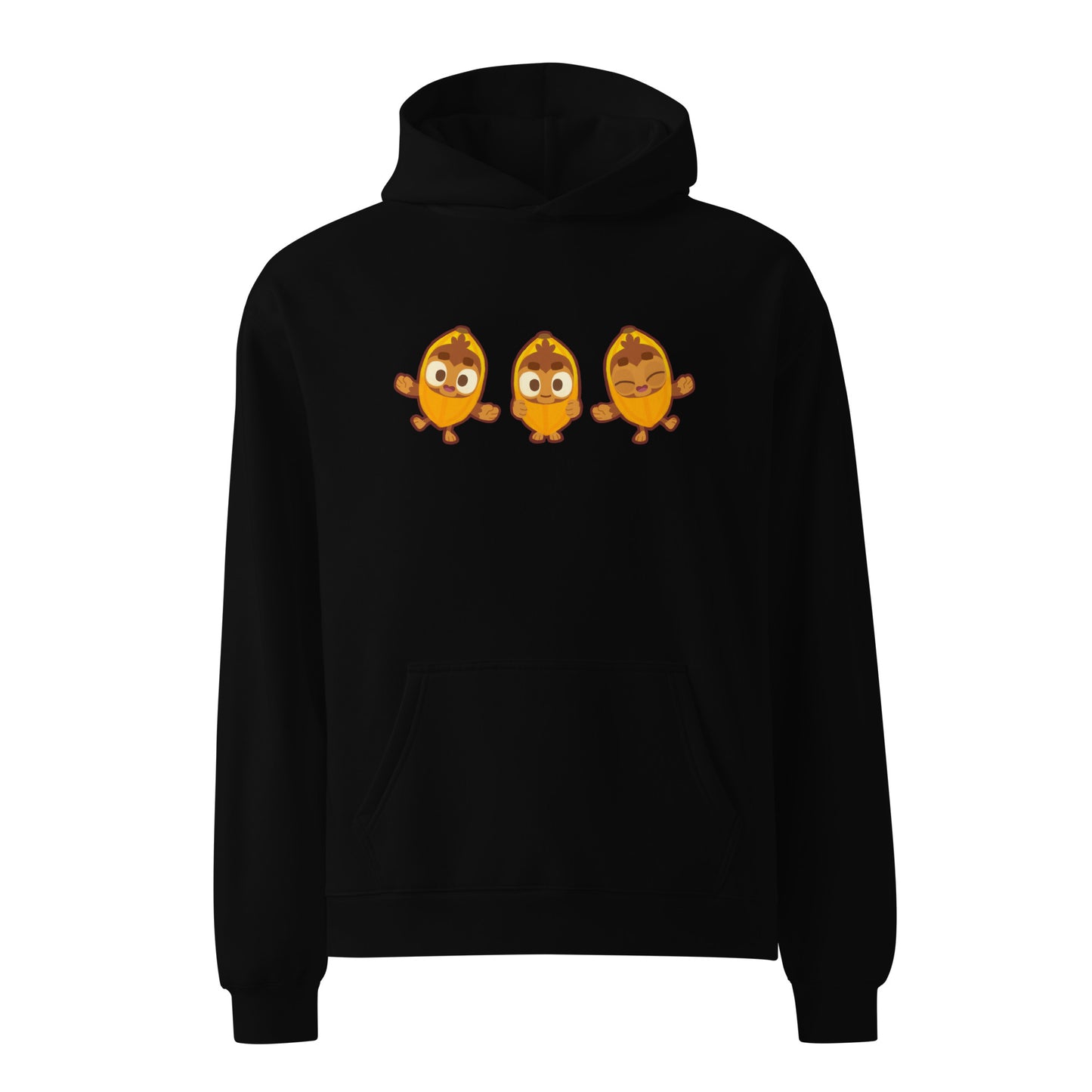 Banana Monkey Premium Oversized Hoodie (Unisex)