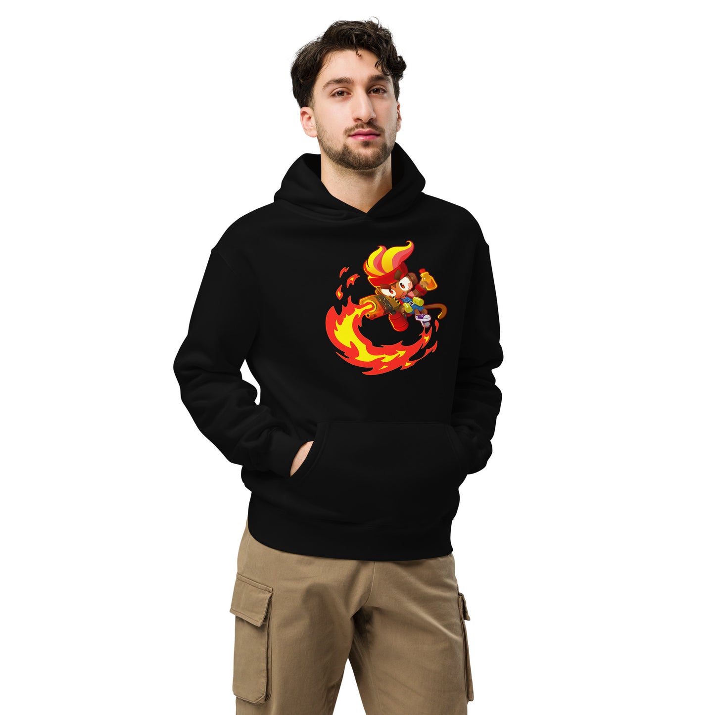 Gwendolin Fire Premium Oversized Hoodie (Unisex)