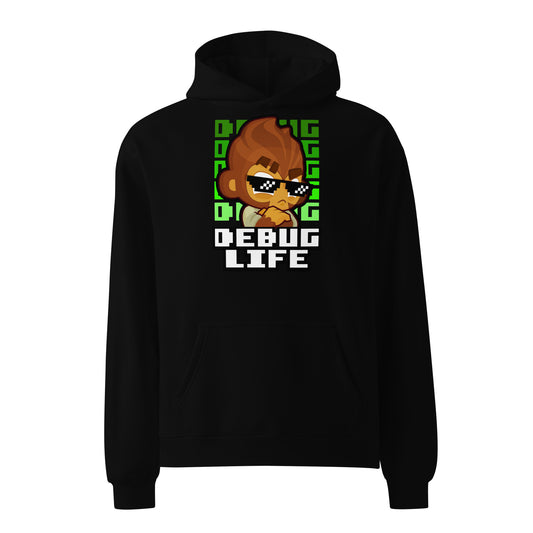 Debug Life Premium Oversized Hoodie (Unisex)