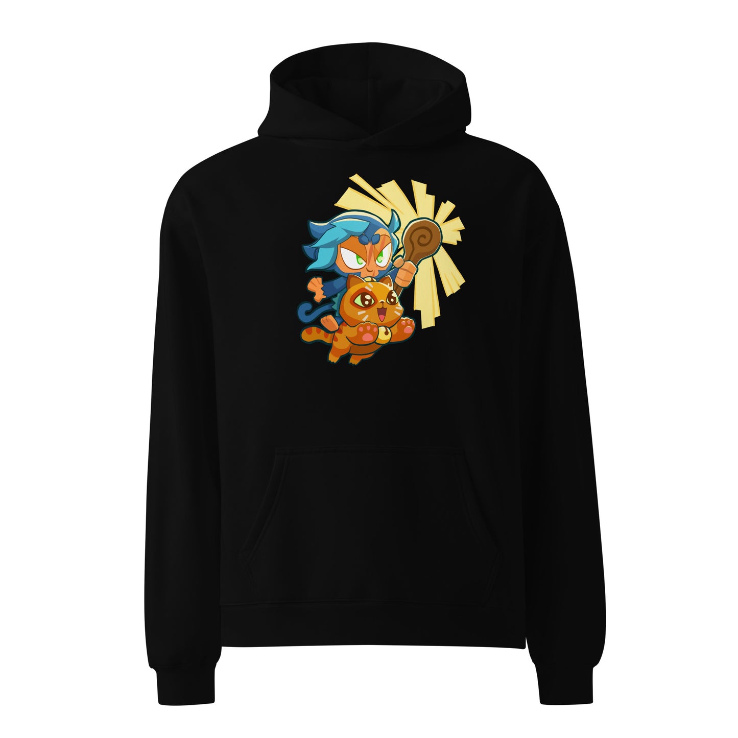 Ezili Smudge Cat Premium Oversized Hoodie (Unisex)