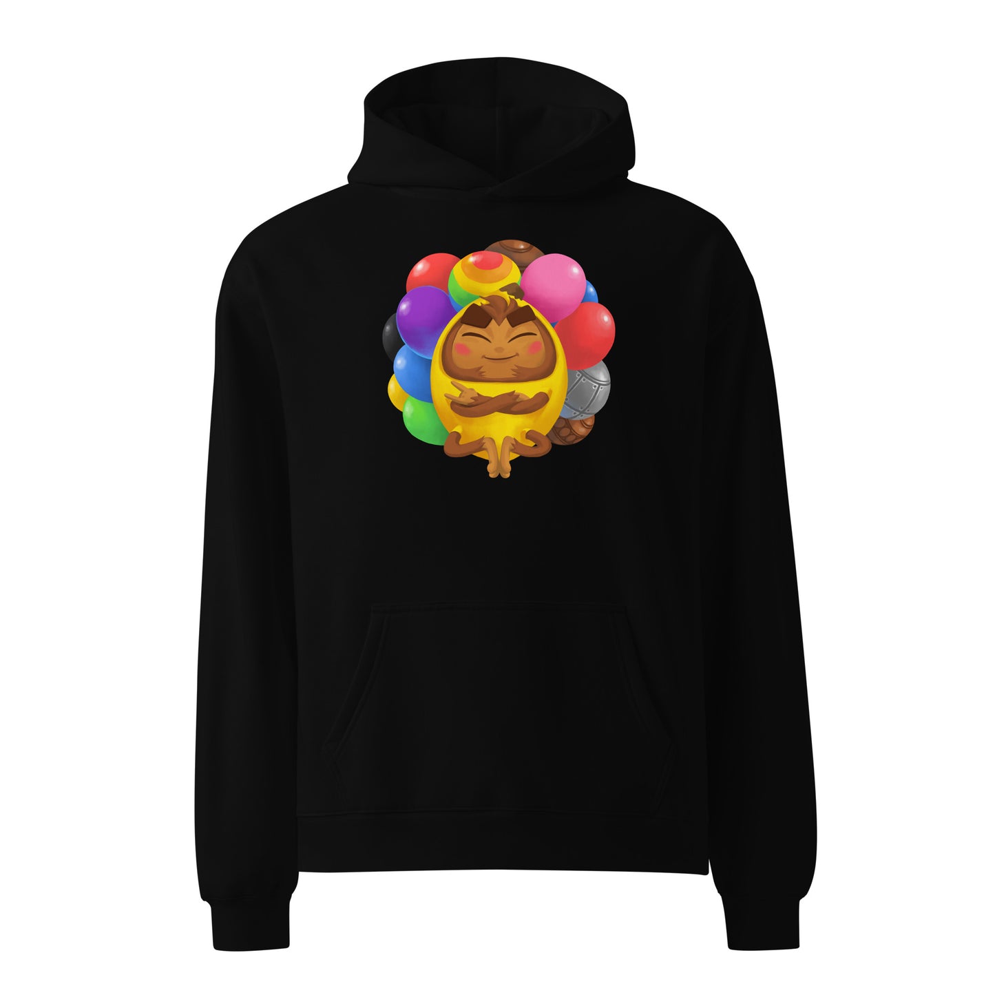 Cool Banana Monkey Premium Oversized Hoodie (Unisex)