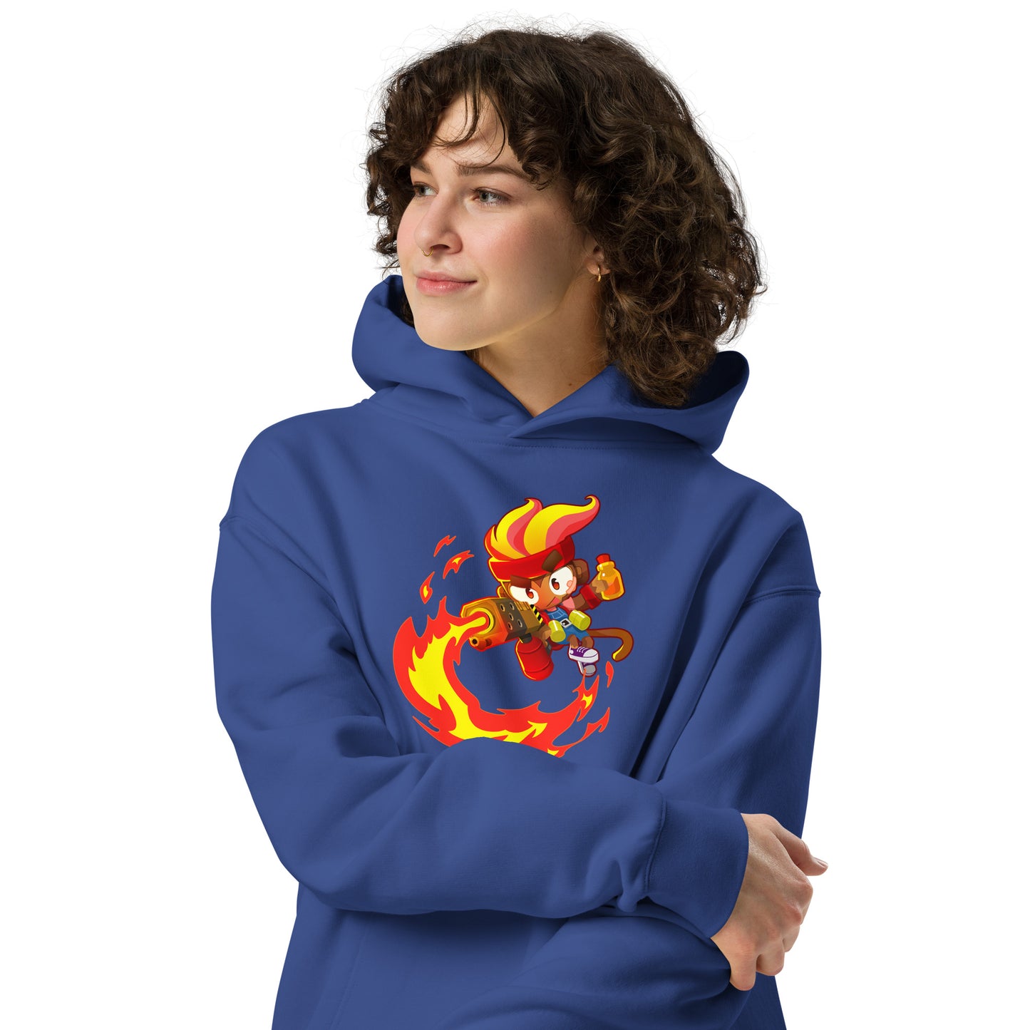 Gwendolin Fire Premium Oversized Hoodie (Unisex)