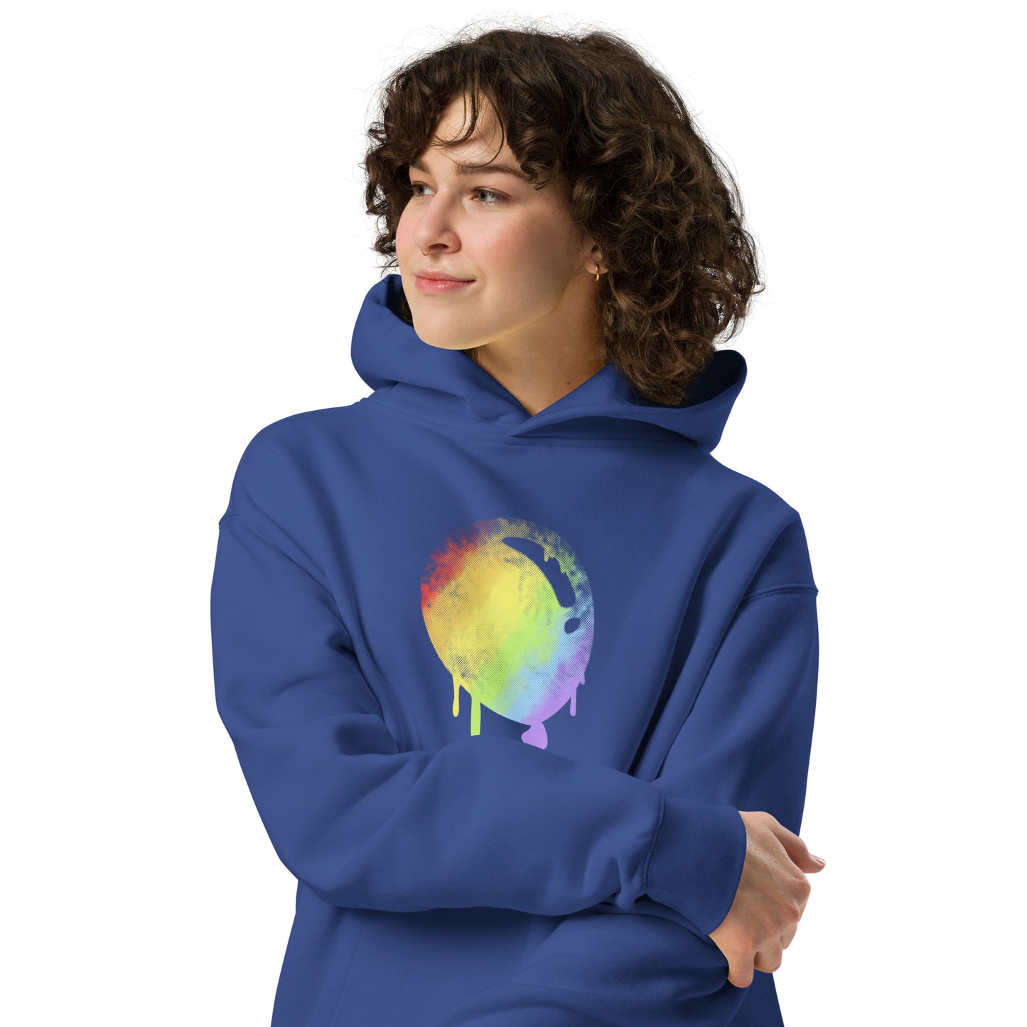 Bloon Spray Paint Premium Oversized Hoodie (Unisex)