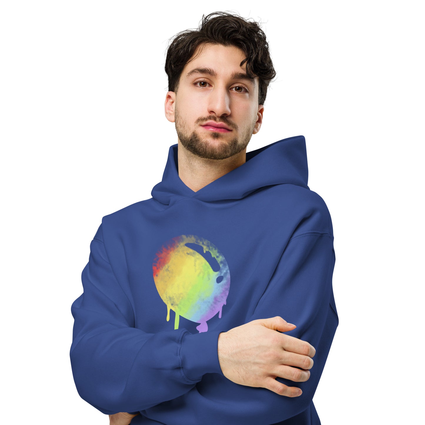 Bloon Spray Paint Premium Oversized Hoodie (Unisex)