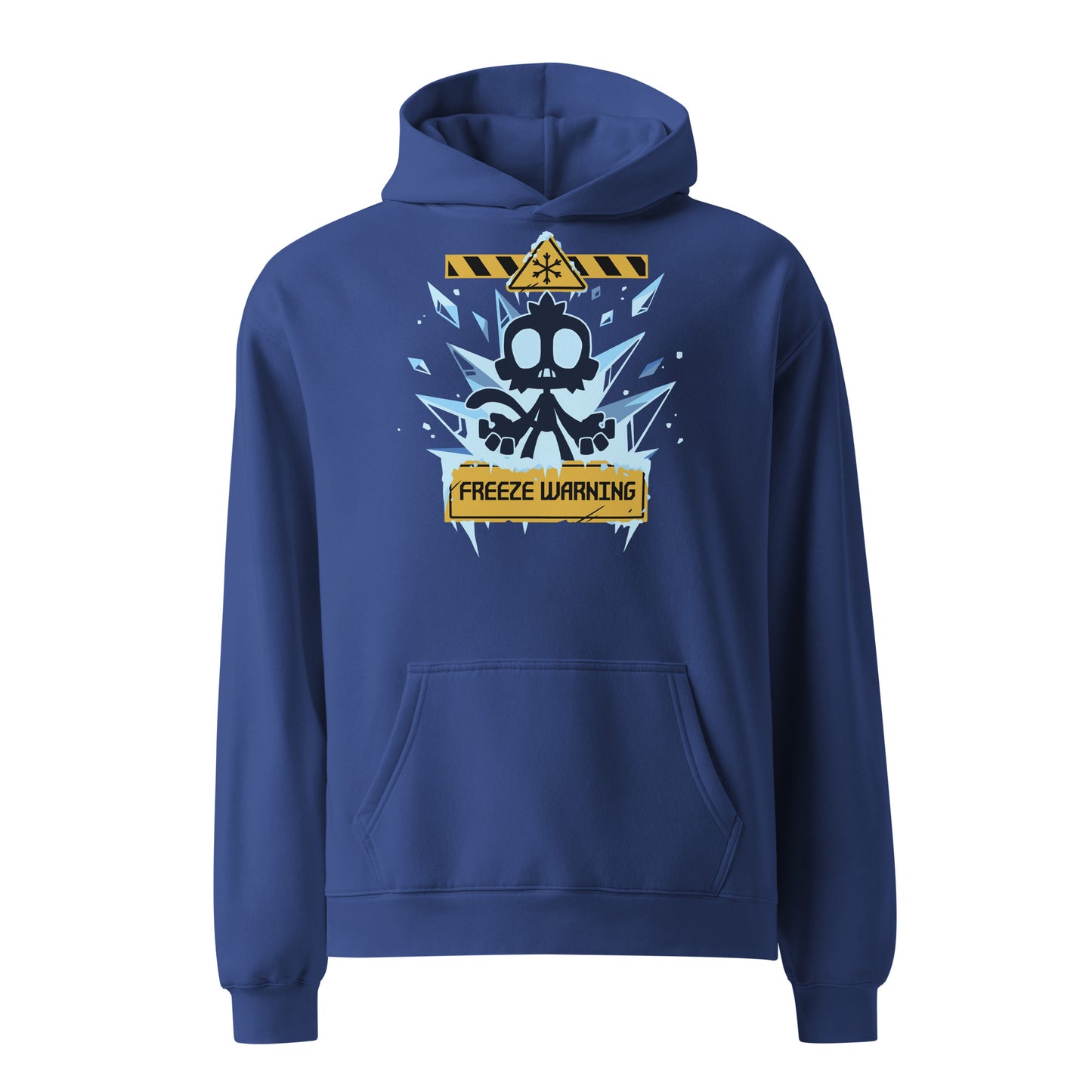 Freeze Warning Premium Oversized Hoodie (Unisex)