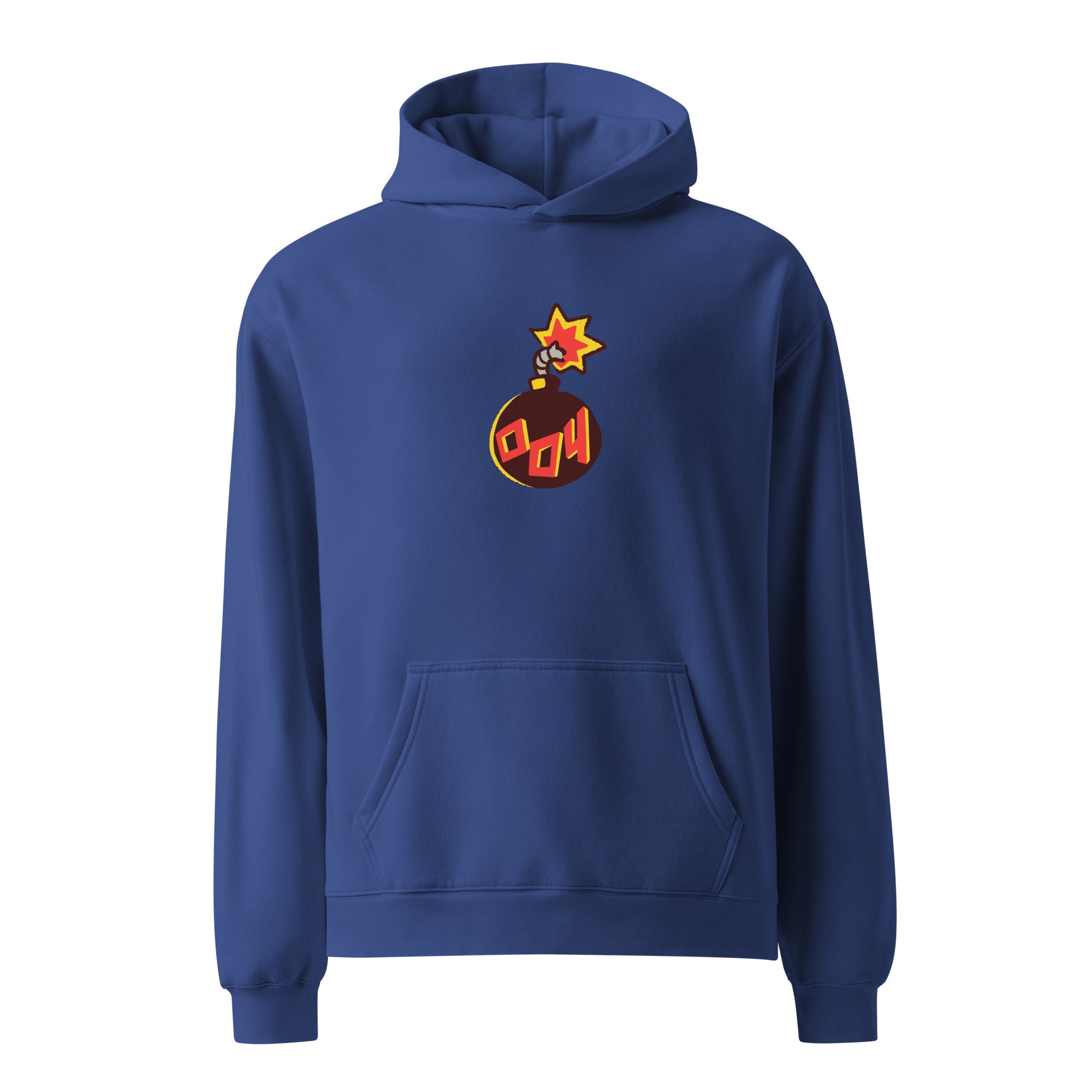 Boom Merch BOOM! 004 Ninja Premium Oversized Hoodie - Back+Front Print (Unisex ...