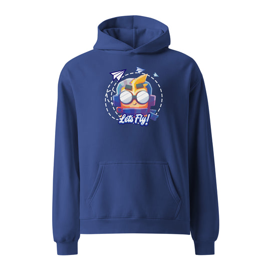 Let's Fly Premium Oversized Hoodie (Unisex)