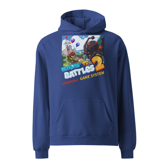 Battles 2 - Ninja Kiwi Game System Premium Oversized Hoodie (Unisex)