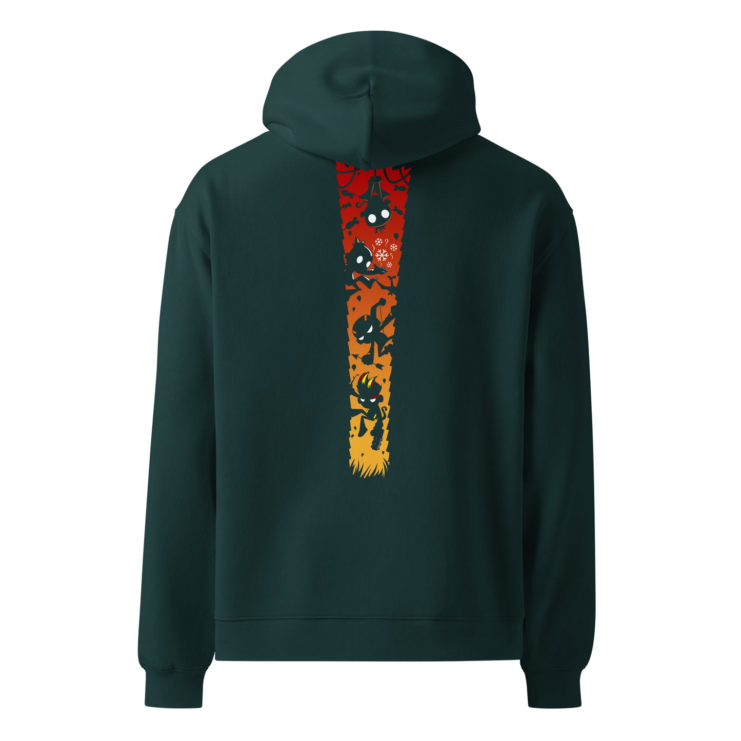 Monkey Ambush Premium Oversized Hoodie - Back Print (Unisex)