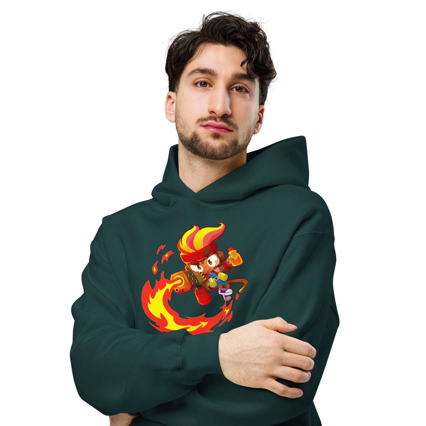 Gwendolin Fire Premium Oversized Hoodie (Unisex)